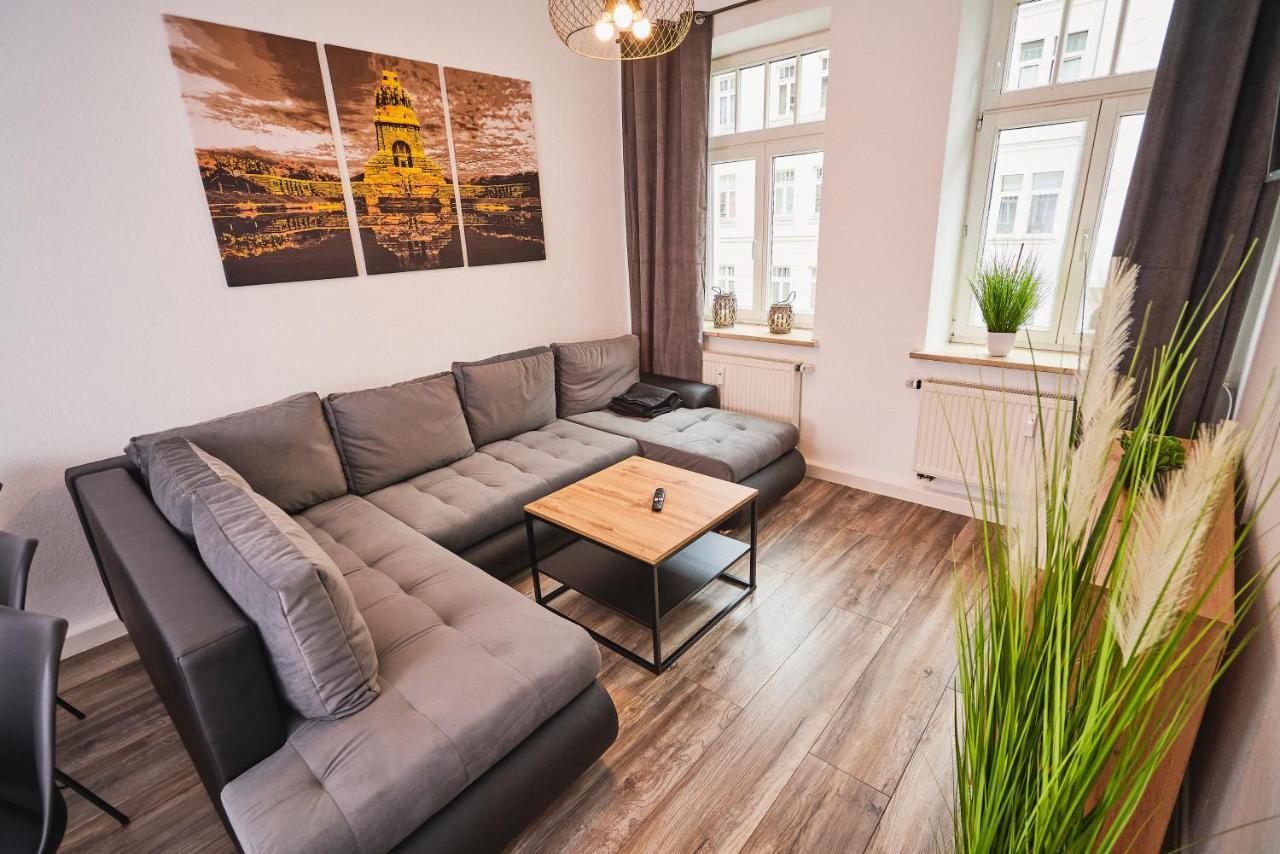 Gemuetliche Ferienwohnung Fuer Die Ganze Familie Leipzig Exterior photo